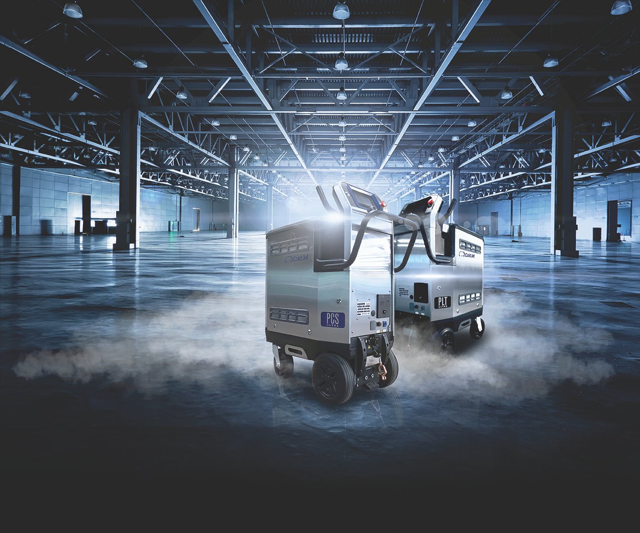 maszyny serii ULTRA firmy Cold Jet do czyszczenia suchym lodem